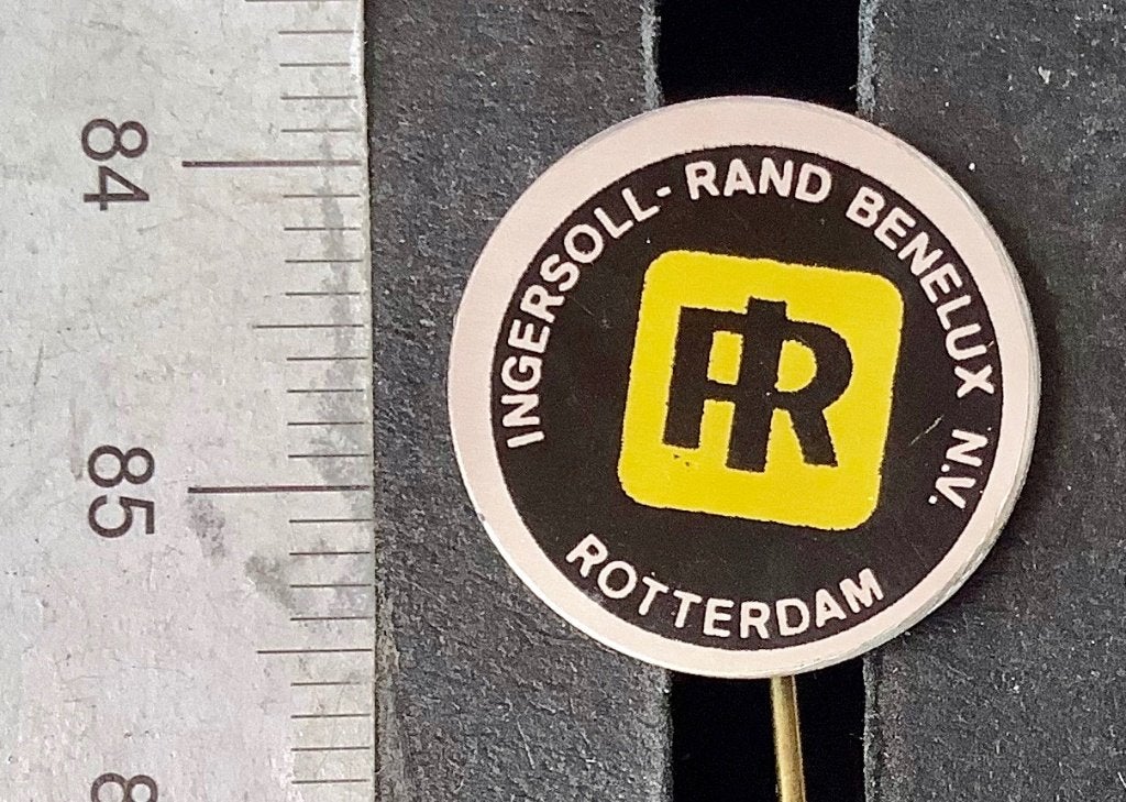 speld, Rotterdam, Ingersoll-Rand (AW, Ophalen of Verzenden, Gebruikt, Overige onderwerpen, Speldje of Pin
