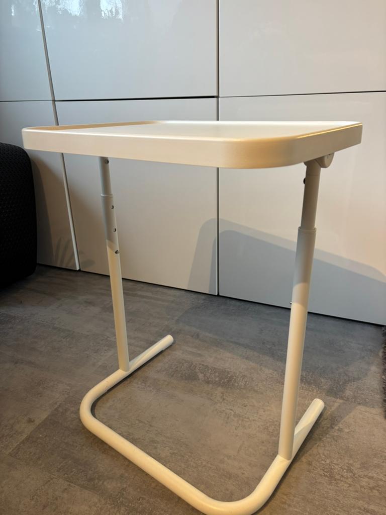 Laptoptafel bijzettafel, Huis en Inrichting, Tafels | Bijzettafels, 45 tot 60 cm, Minder dan 55 cm, Rond, Ophalen of Verzenden