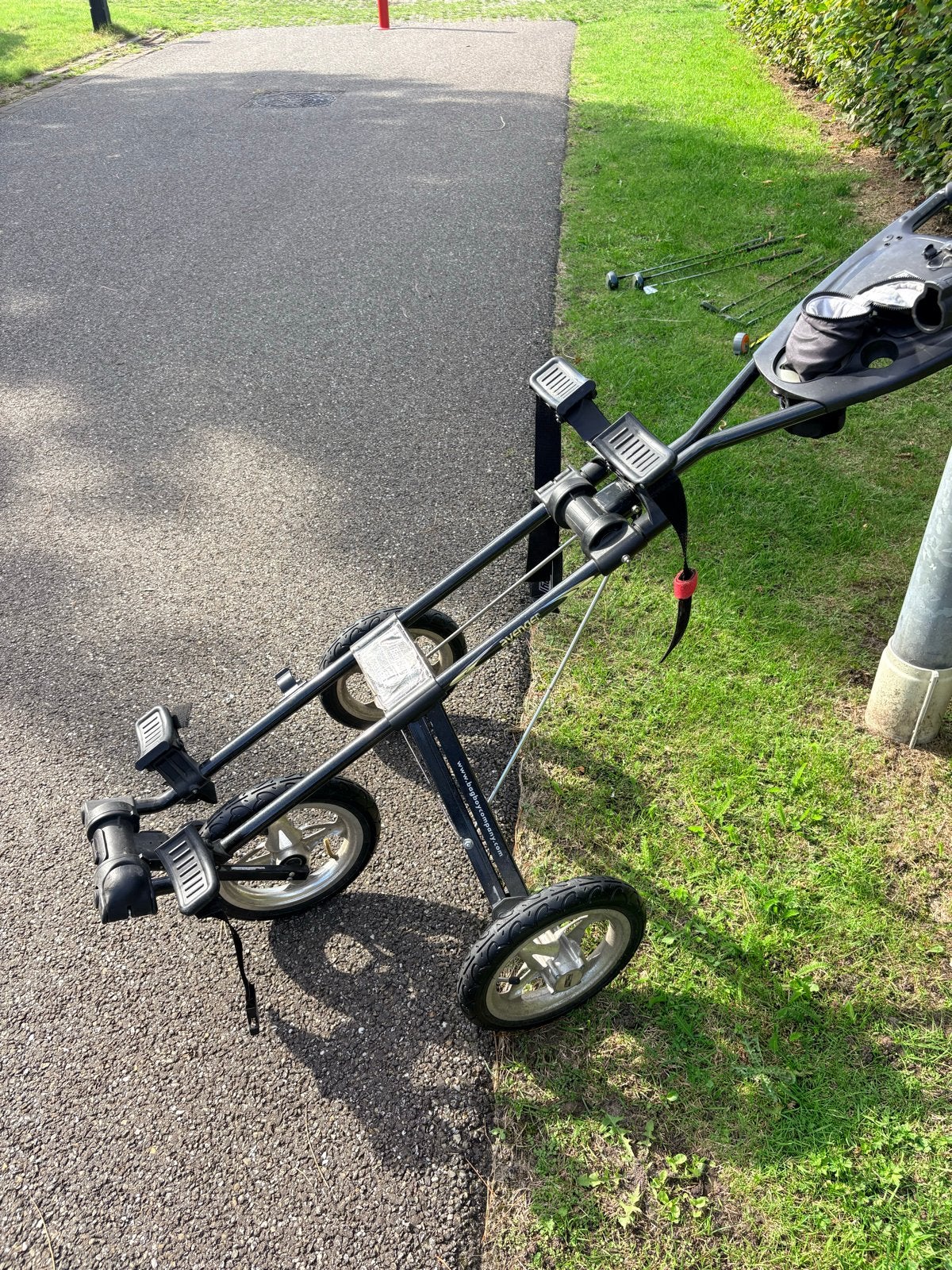 Bag Boy Avenger Golftrolley - Gebruikt maar in goede staat, Ophalen of Verzenden, Gebruikt, Golfkar, Overige merken