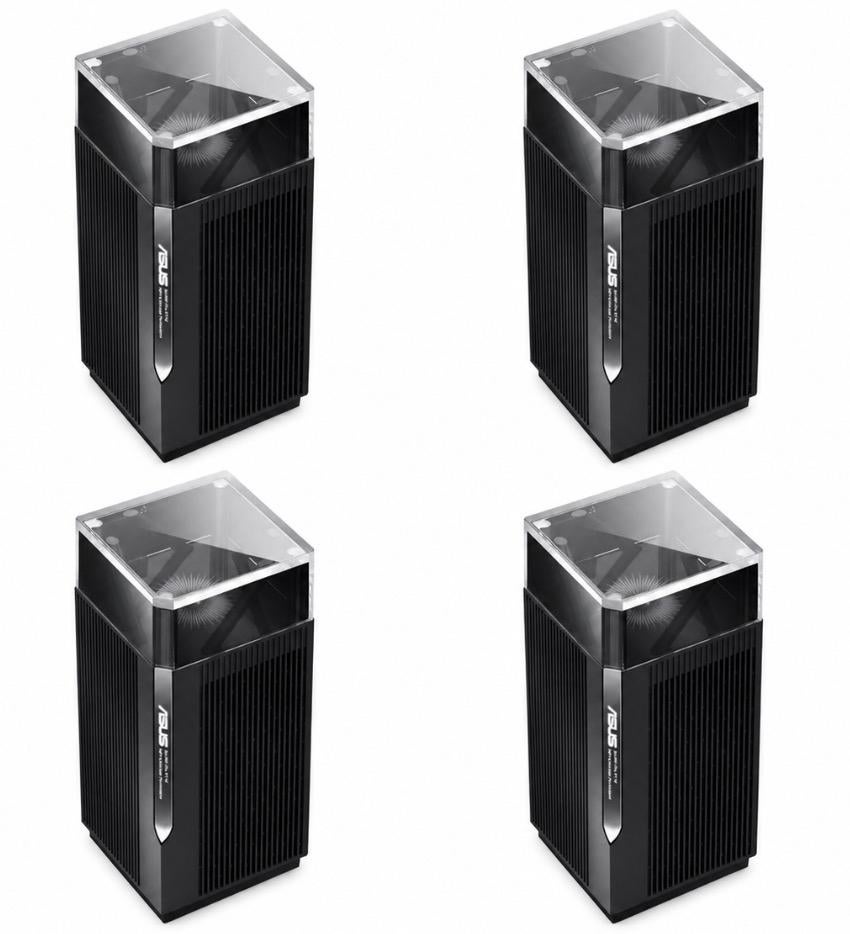 4 x ASUS ZenWiFi XT12 Mesh WiFi 6 Systeem, Ophalen of Verzenden, Zo goed als nieuw, Router