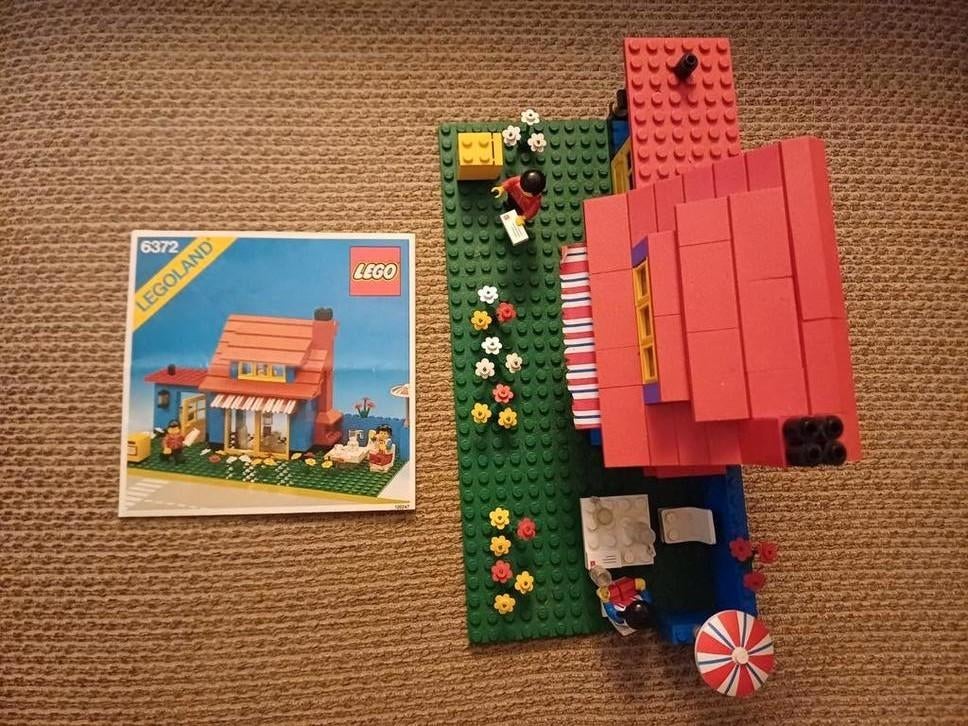 LEGO LEGOLAND 6372 Huis met Tuin en Minifiguren, Compleet, Lego, Ophalen of Verzenden, Zo goed als nieuw