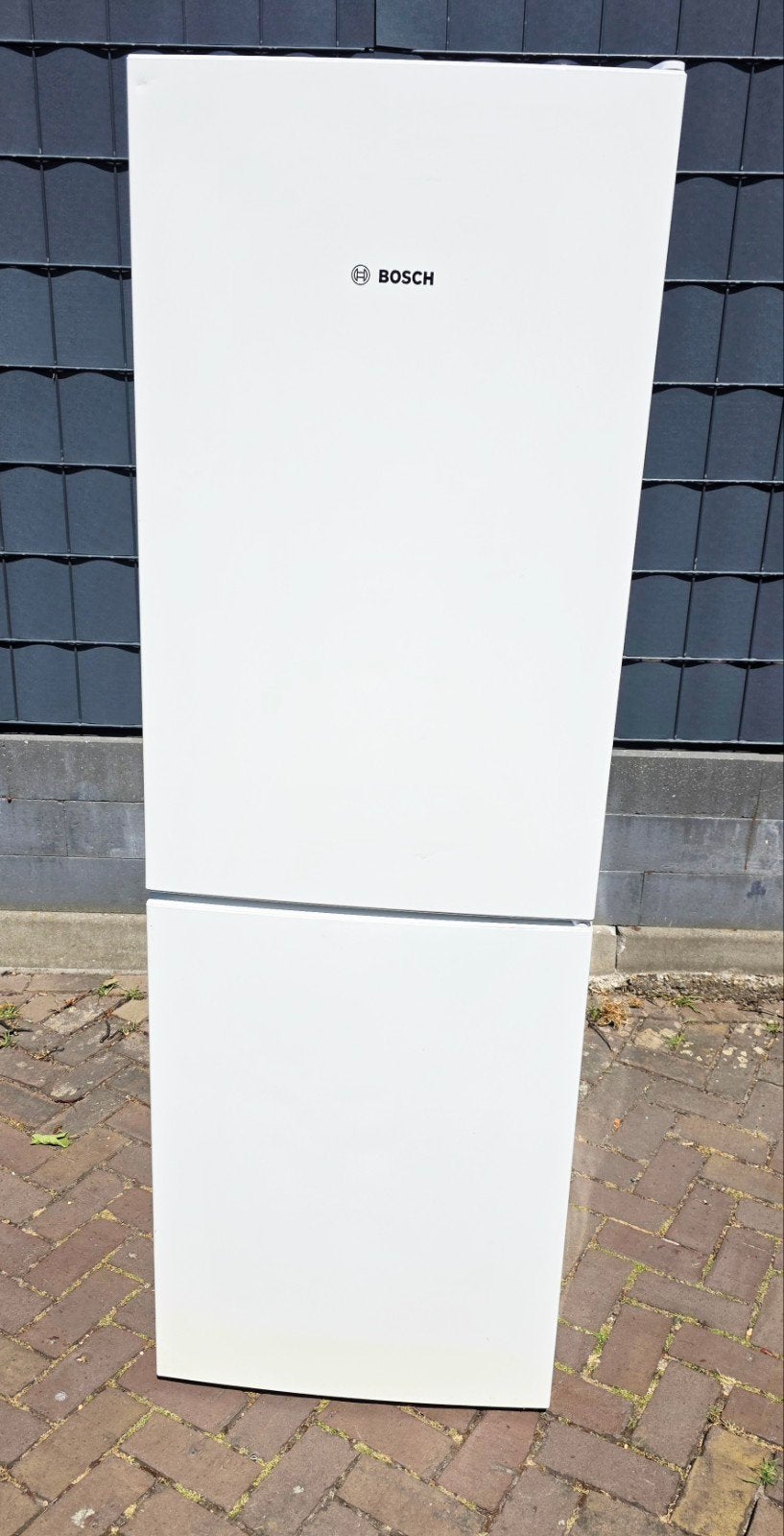 Bosch vrijstaande koelkast vriezer koelvriescombinatie A+++, Witgoed en Apparatuur, Ophalen, 200 liter of meer, 60 cm of meer