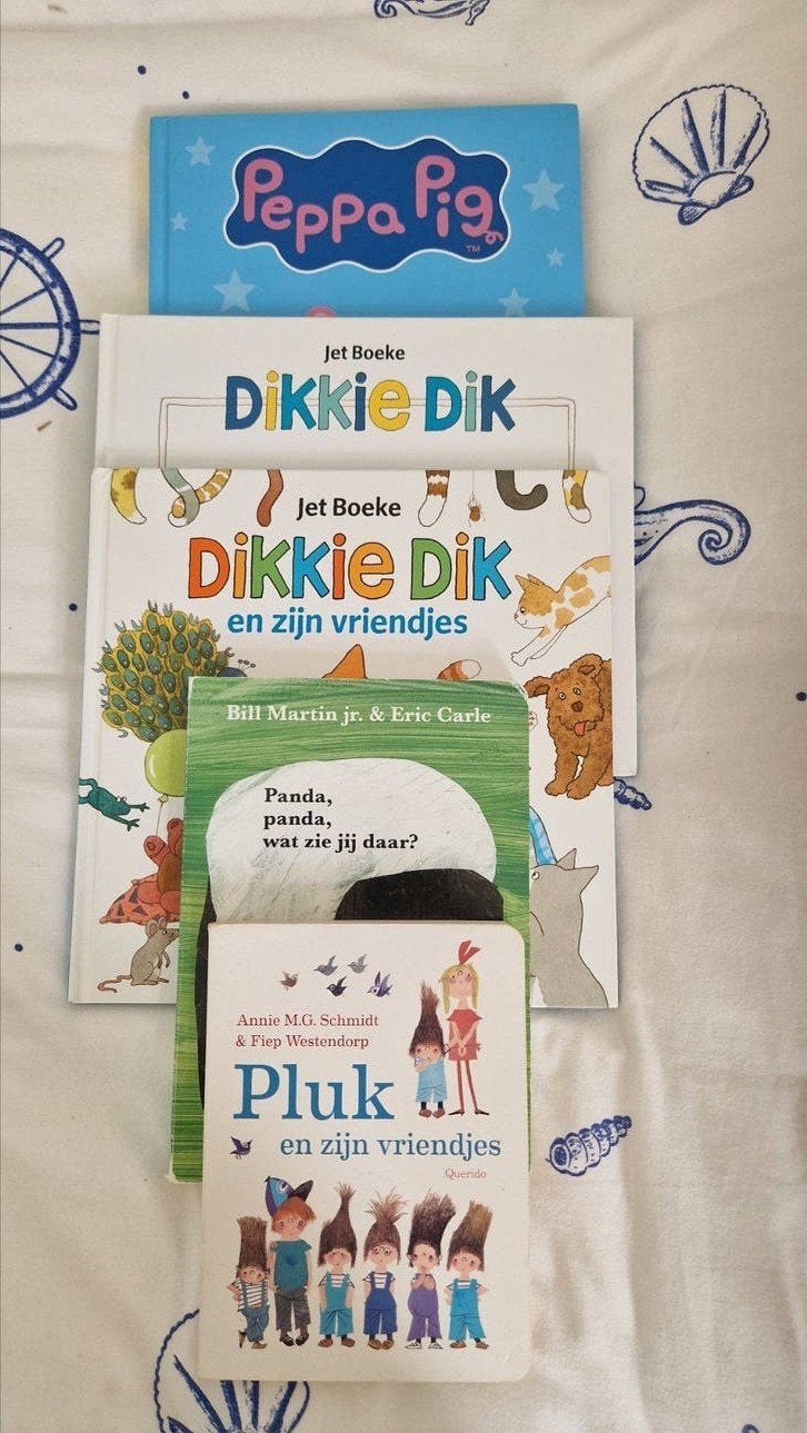 Diverse kinderboeken Dikkie Dik Peppa Pig, Ophalen of Verzenden, Gelezen, Jet Boeke, 3 tot 4 jaar