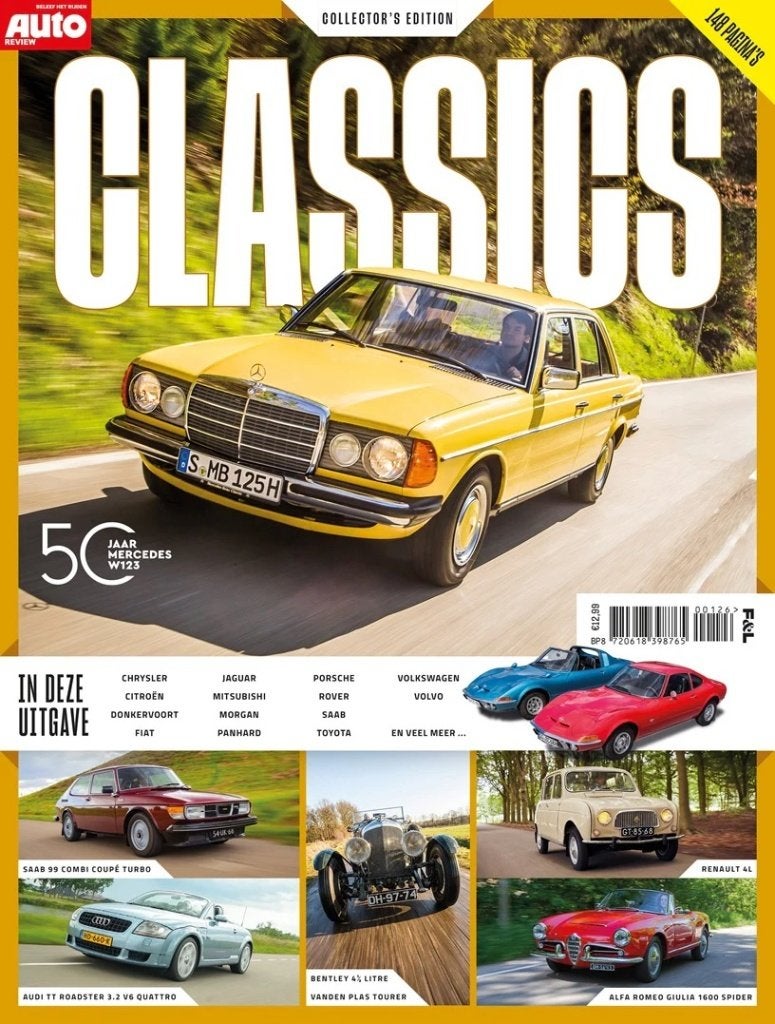 Autoreview CC 1 2026 : Renault 4 - Mercedes W123 - Opel GT, Ophalen of Verzenden, Gelezen, Algemeen