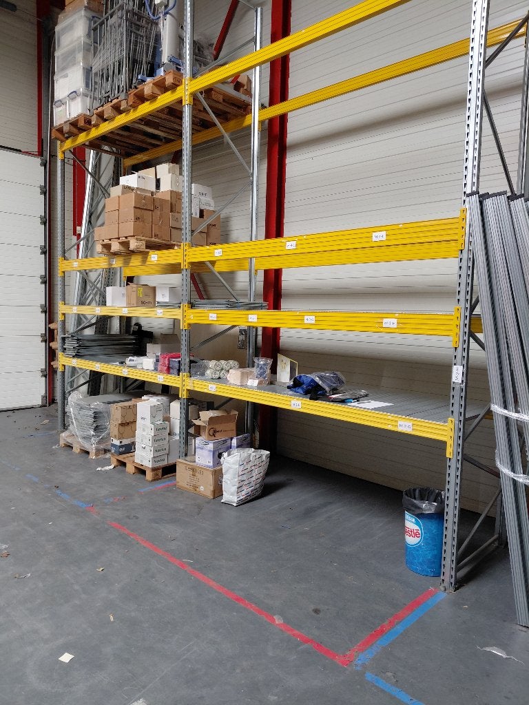 5 secties pallet stelling 5 meter hoog, Ophalen, Nieuw