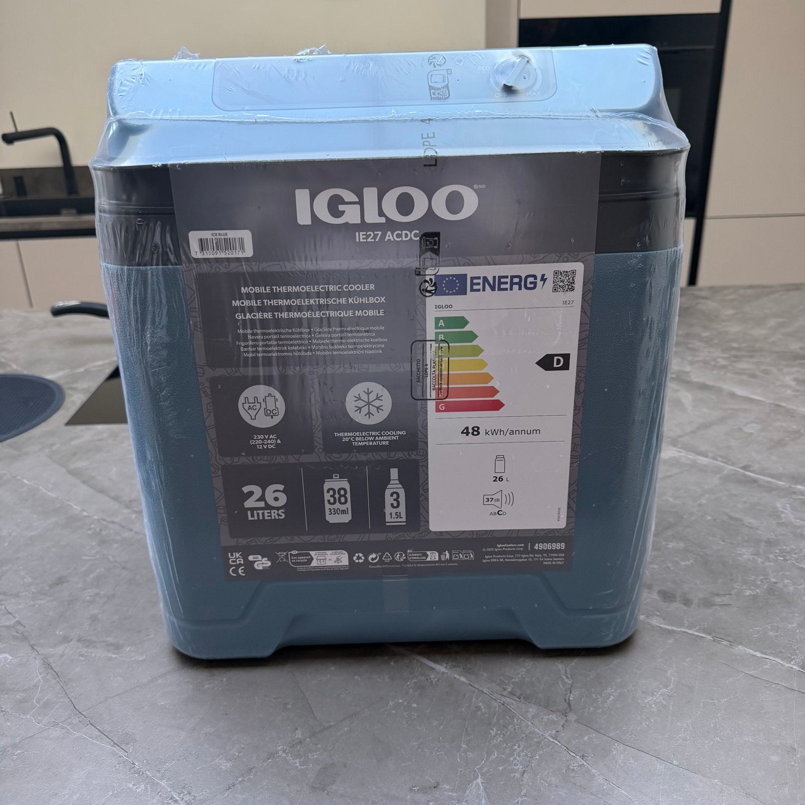 Igloo IE27 ACDC Mobiele Thermo-elektrische Koelbox, Ophalen of Verzenden, Nieuw, Koelbox, Elektrisch