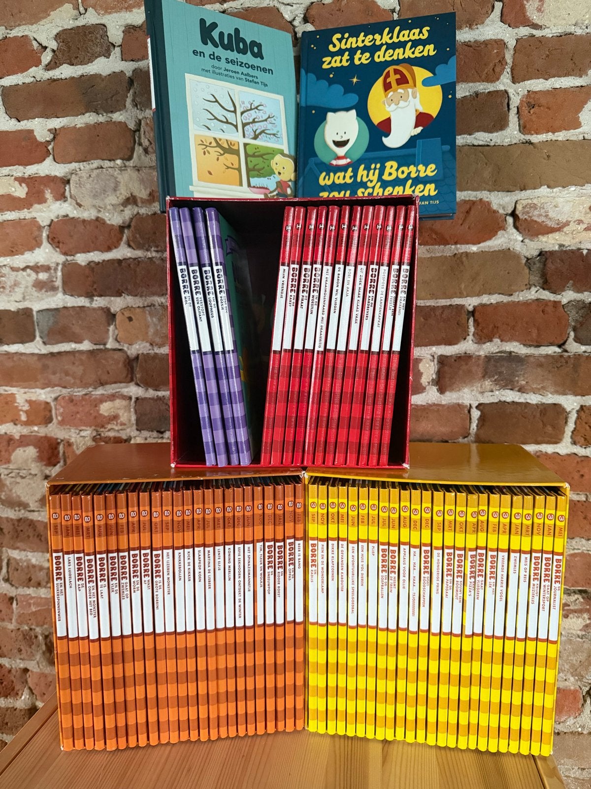 Grote collectie Borre boeken - complete series en extra’s, Boeken, Ophalen, Zo goed als nieuw, Fictie algemeen