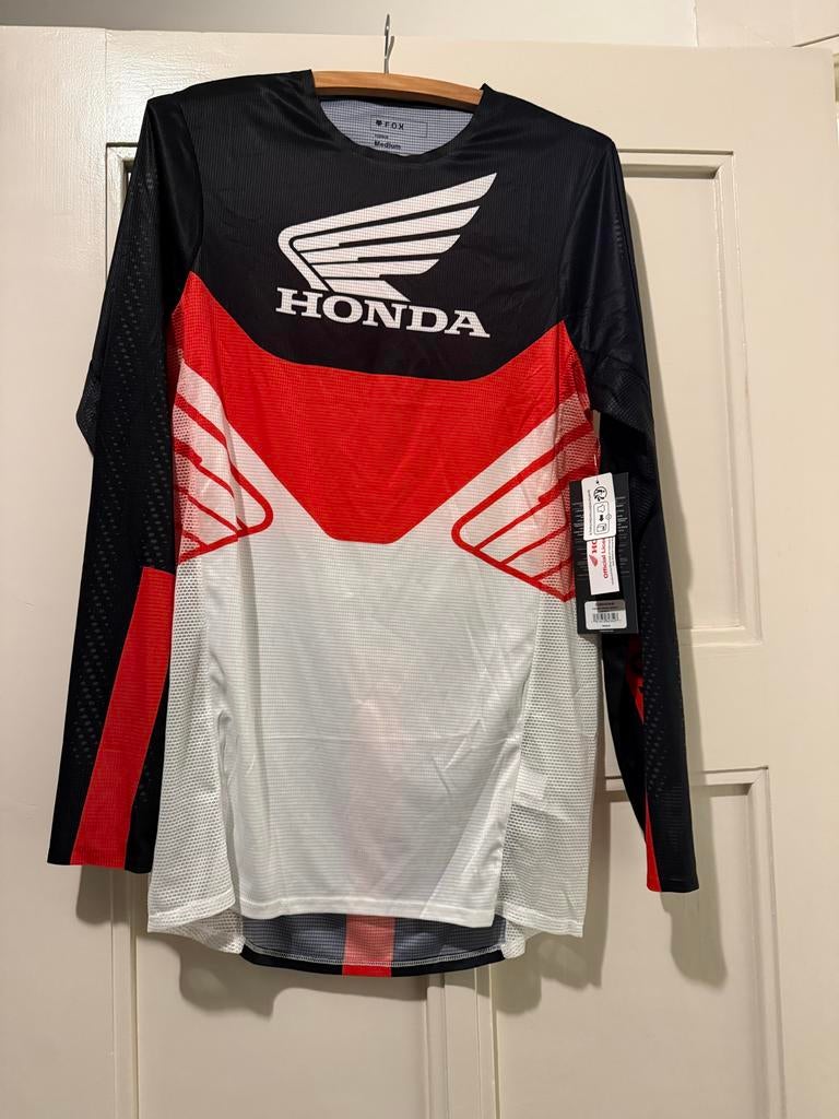 Fox Honda Flexair Cross Shirt Maat M, Kleding | Heren, T-shirts, Ophalen of Verzenden, Nieuw, Maat 48/50 (M), Zwart
