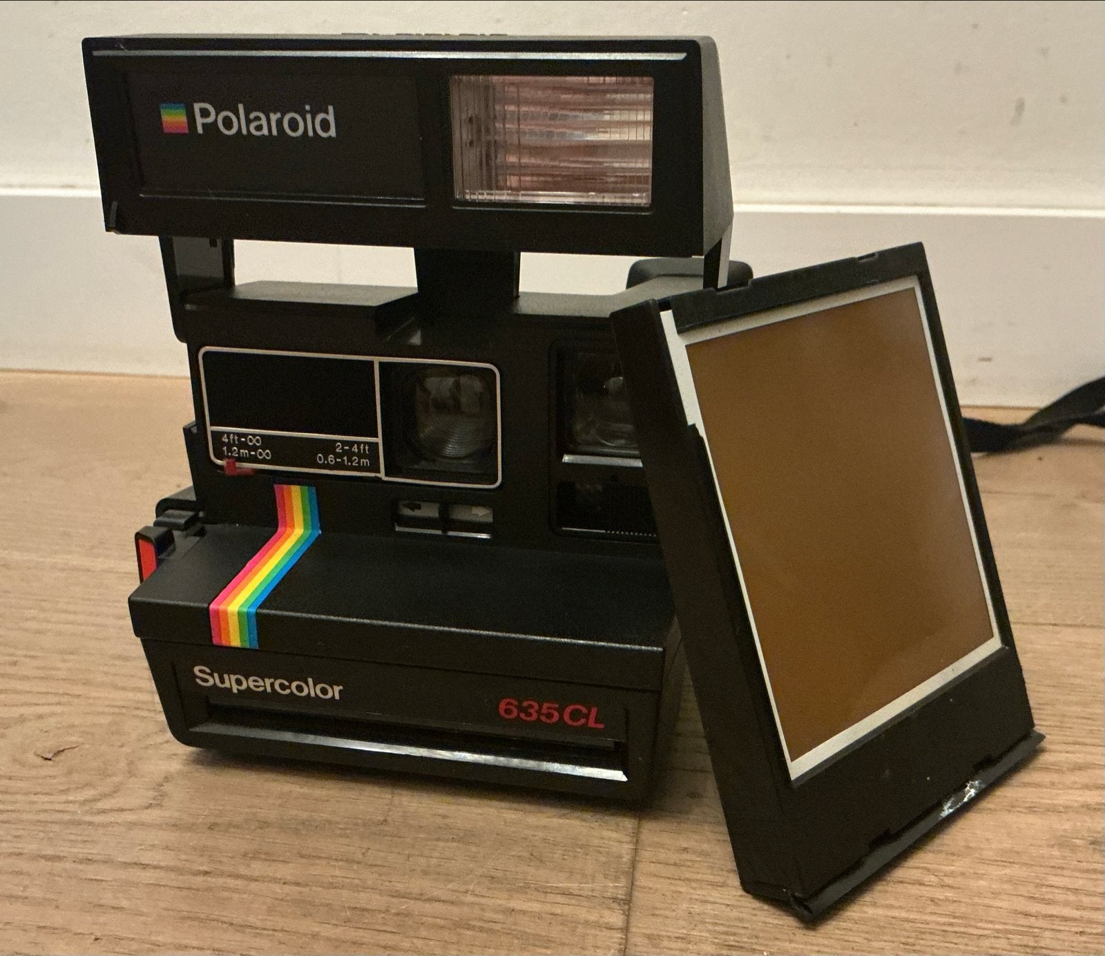 Polaroid Supercolor 635CL Instant Camera met Film, Audio, Tv en Foto, Ophalen of Verzenden, Zo goed als nieuw, Polaroid, Polaroid