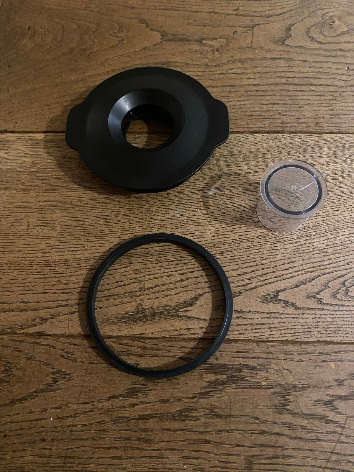 Deksel voor Philips HR3651 blenderkan - Compleet met ring, Ophalen, Gebruikt