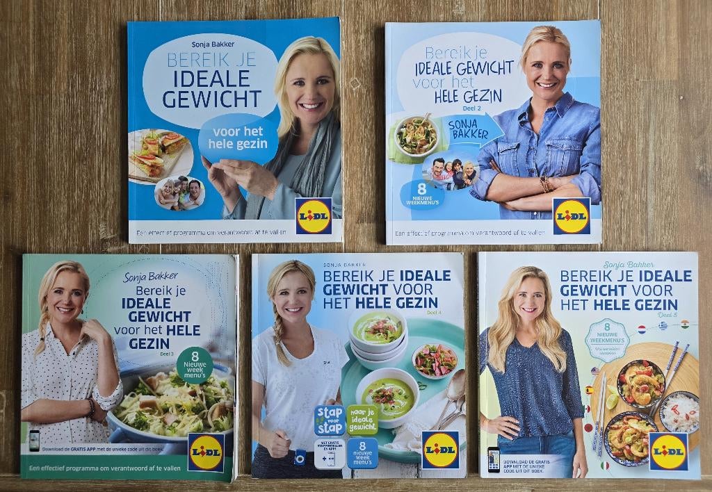 Bereik je ideale gewicht voor het hele gezin - Sonja Bakker, Ophalen of Verzenden, Zo goed als nieuw, Dieet en Voeding, Sonja Bakker