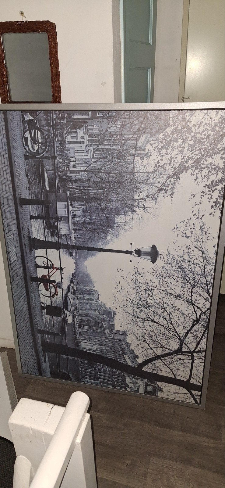Ikea schilderij amsterdam, Huis en Inrichting, Woonaccessoires | Schilderijen, Tekeningen en Foto's, Ophalen, 125 cm of meer, Foto of Poster