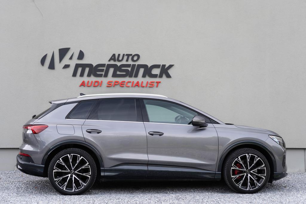 Audi Q4 e-tron 50 Quattro / Standkachel/ Adaptive Cruise Con, Automaat, Gebruikt, Zwart, 2110 kg