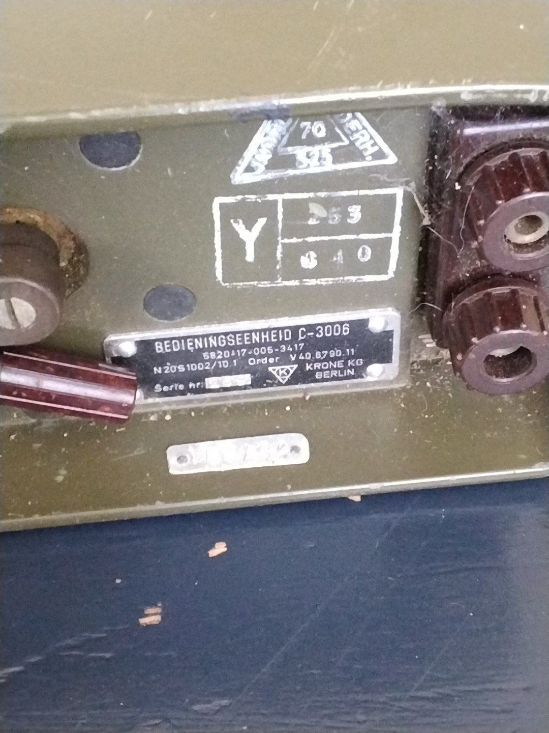 Vintage Bedieningseenheid C-3006 van Krone KG Berlin, Ophalen of Verzenden