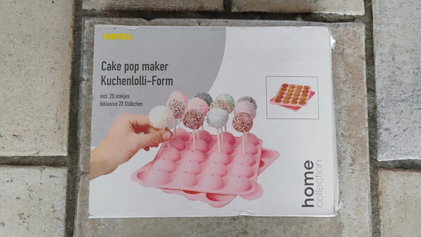 Cake Pop Maker - Siliconen Bakvorm met Stokjes, Overige typen, Kunststof, Nieuw, Ophalen of Verzenden