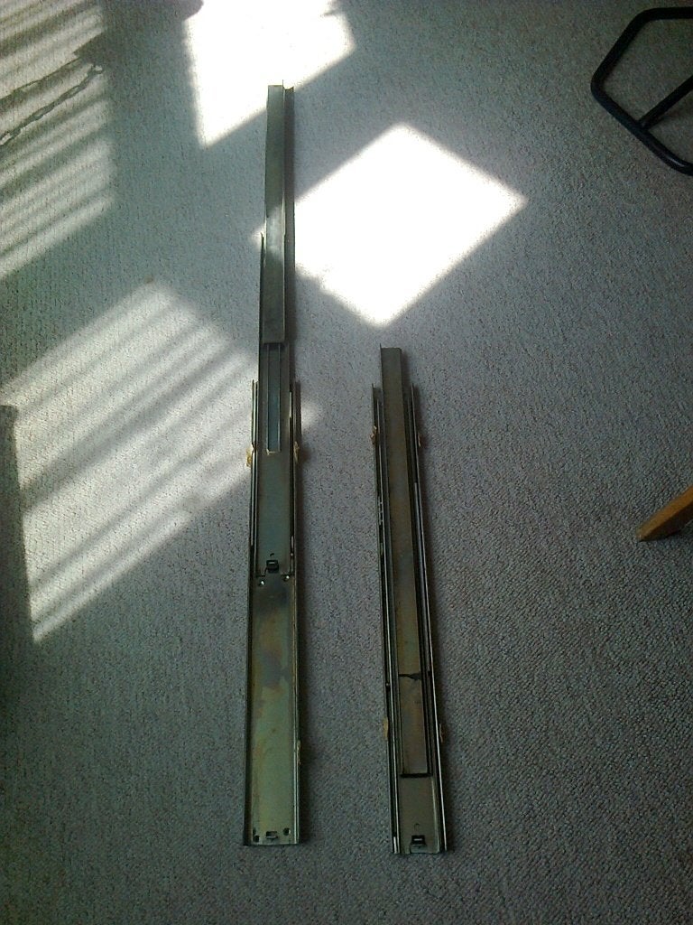 zware rails dicht 70cm lang u, Ophalen of Verzenden