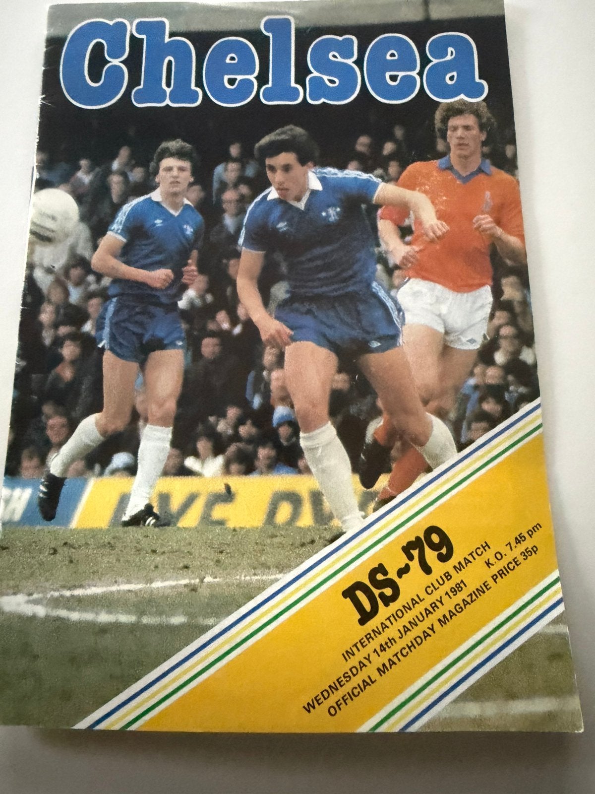 Programmaboekje Chelsea DS79, Verzamelen, Ophalen of Verzenden, Zo goed als nieuw, Buitenlandse clubs, Boek of Tijdschrift