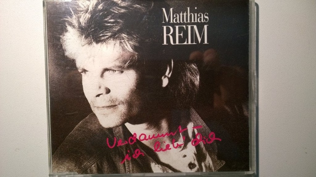 Matthias Reim - Verdammt, Ich Lieb' Dich, Cd's en Dvd's, Ophalen of Verzenden, Zo goed als nieuw, Pop