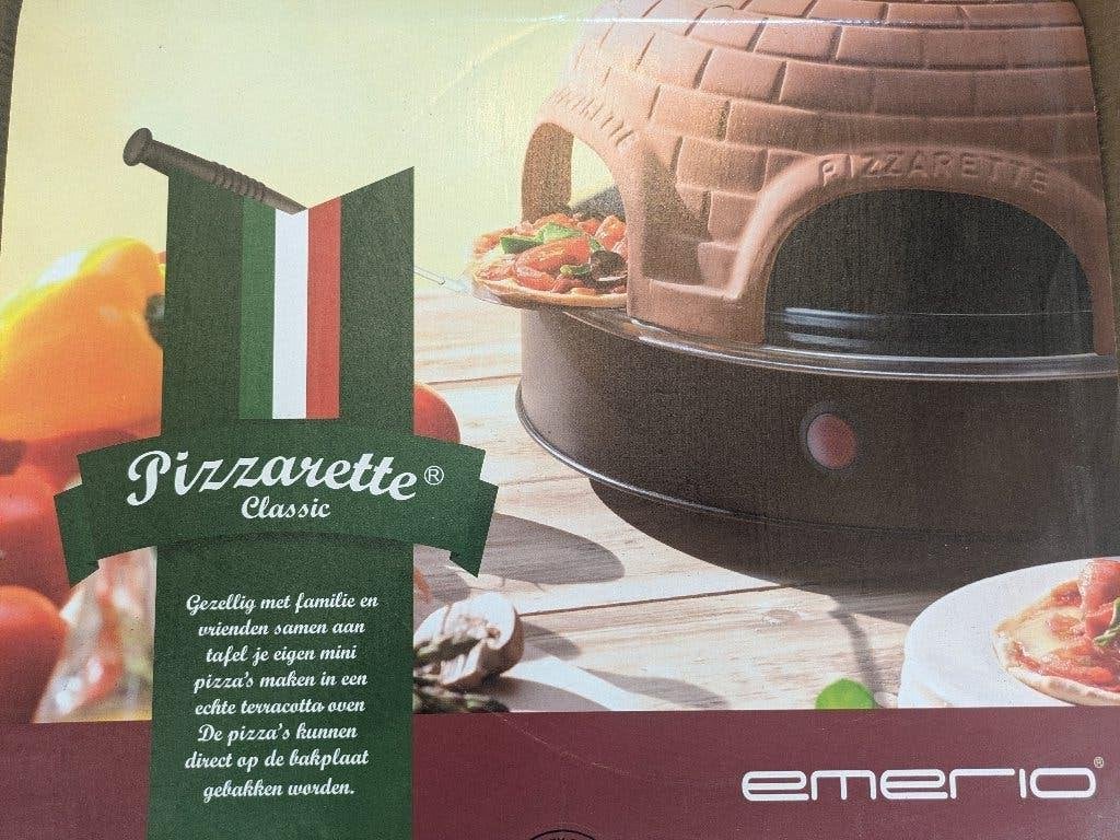 Pizzarette, Ophalen, Gebruikt, 4 t/m 7 personen