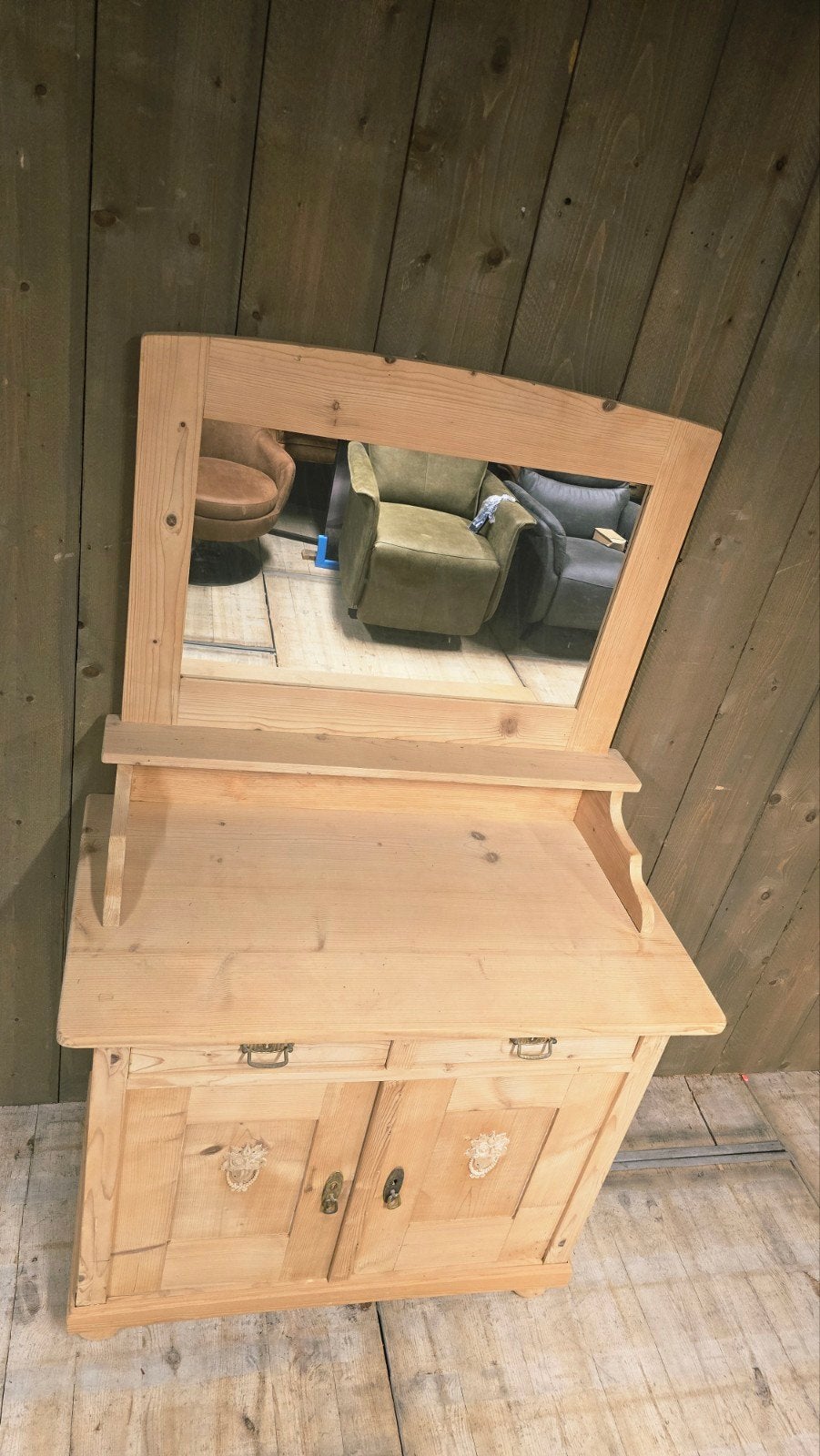 Gerestaureerde Grenen houten Commode uit voorraad leverbaar, Ophalen of Verzenden