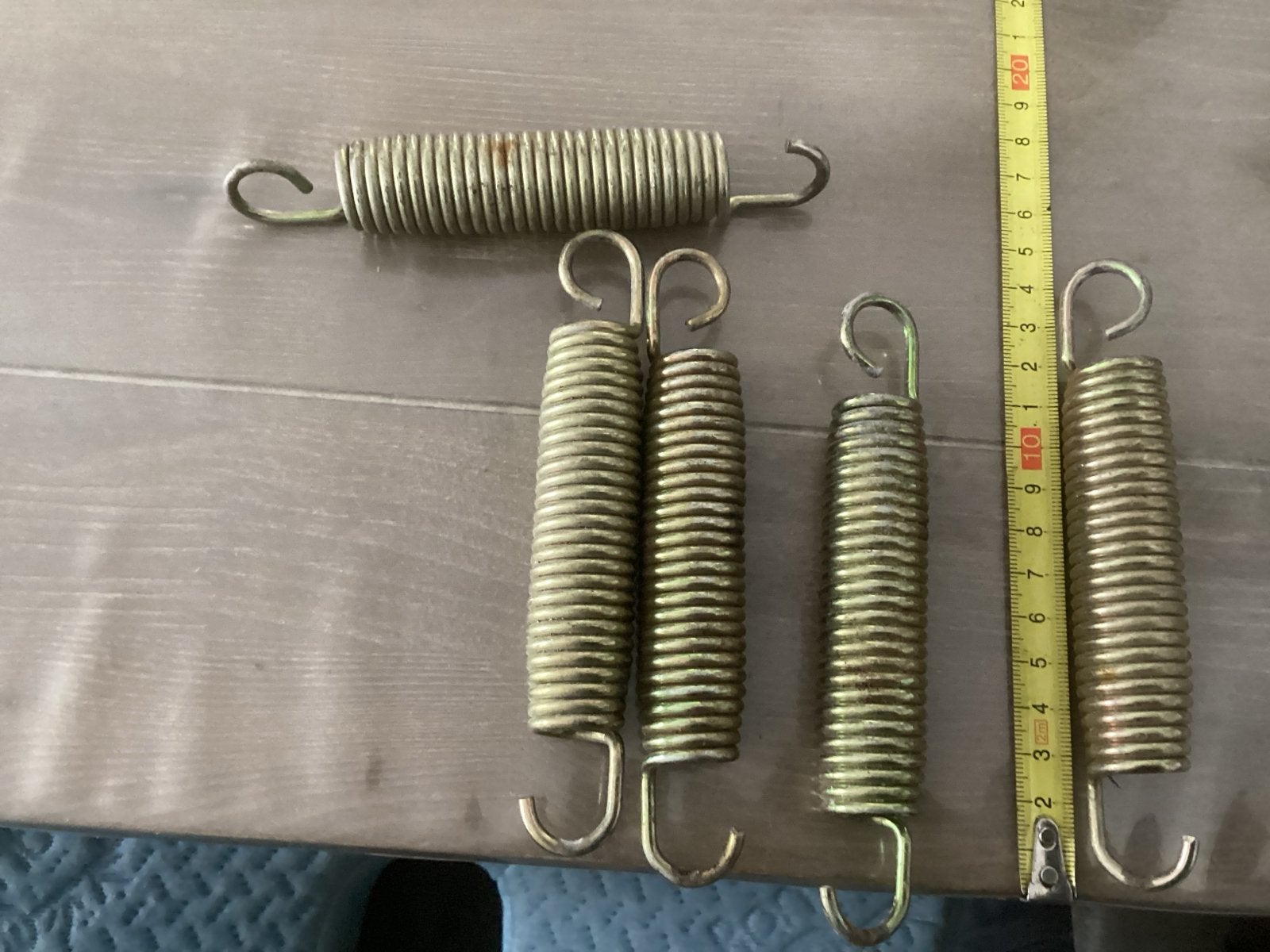 Set van 5 trekveren, Ophalen of Verzenden, Gebruikt
