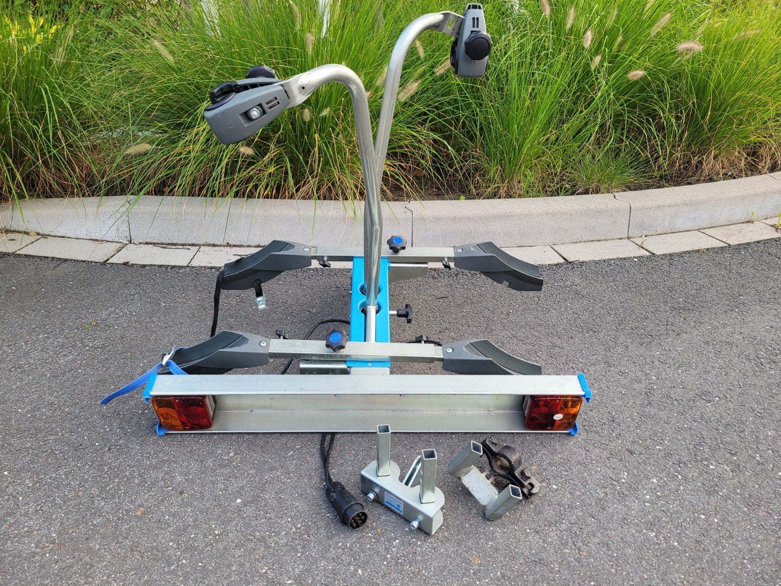 Twinny Load trekhaak fietsendrager voor 2 fietsen, Ophalen, 2 fietsen, Gebruikt, Trekhaakdrager