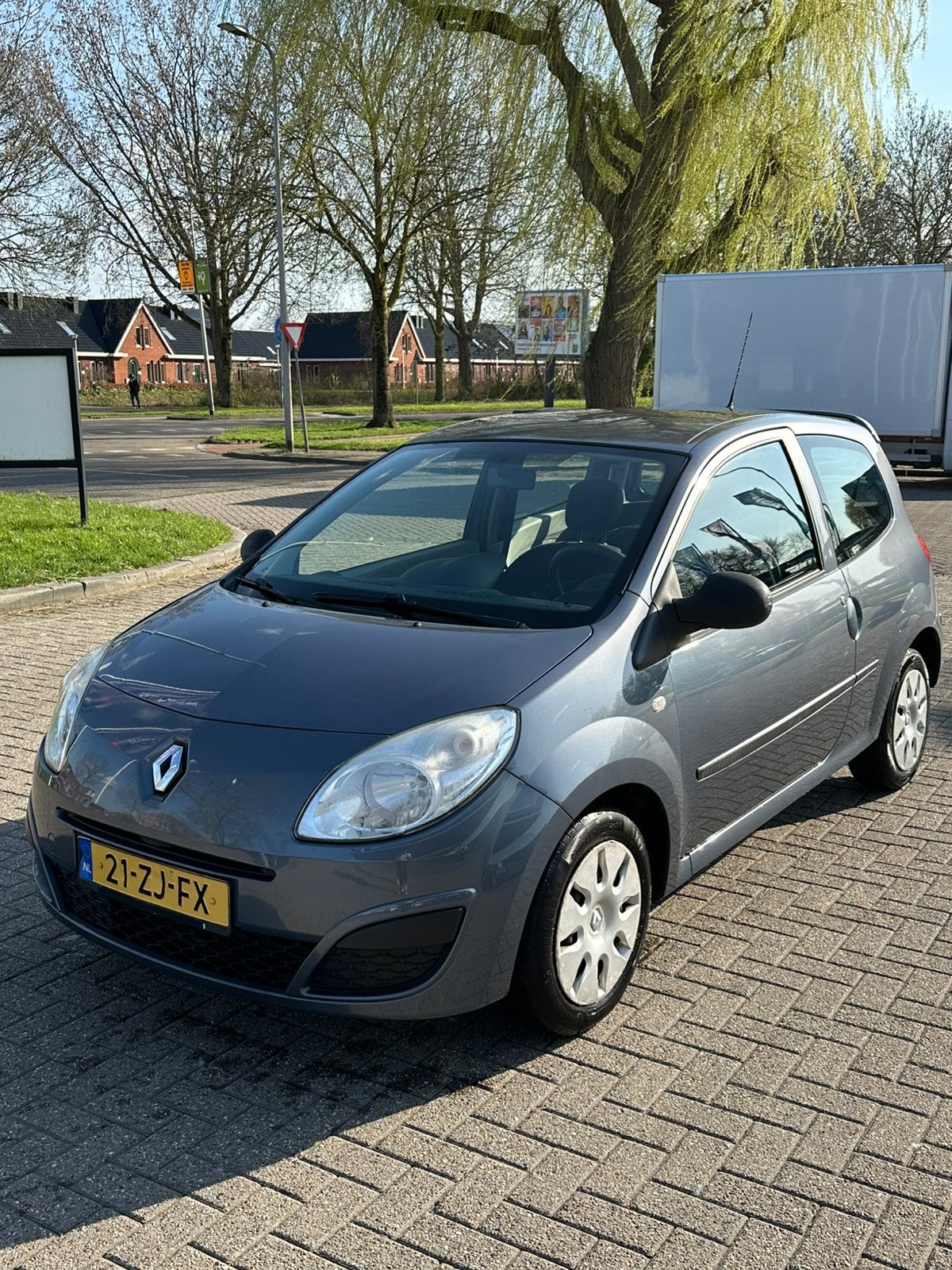 Renault Twingo 1.1 2008 Blauw, Voorwielaandrijving, Twingo, 31 €/maand, 4 cilinders