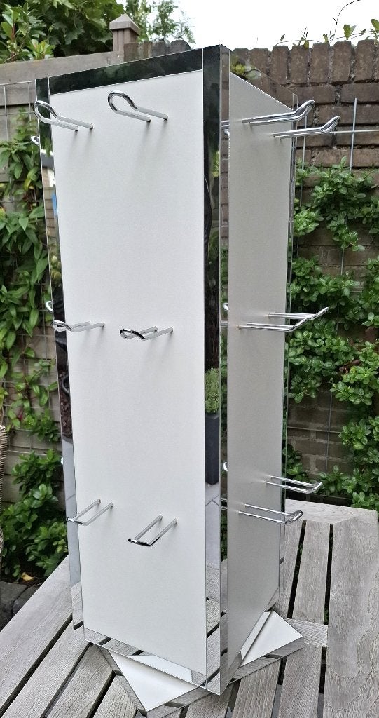 toonbank display carrousel toren wit 80cm, Ophalen, Gebruikt