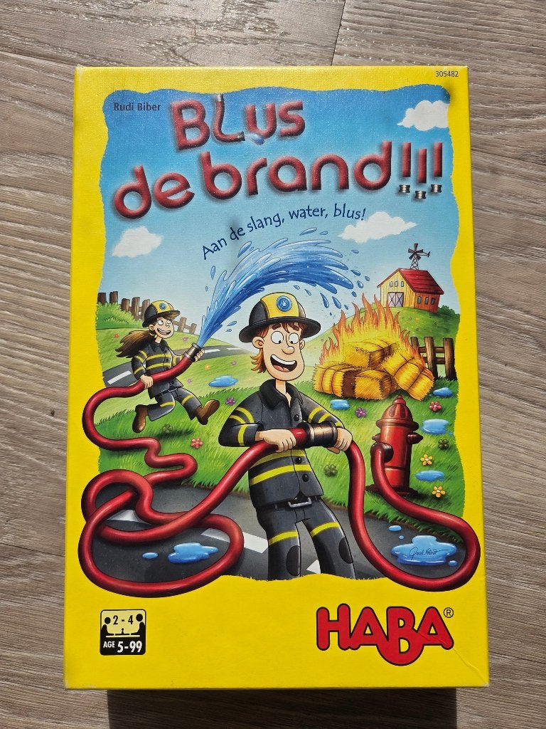 Haba Blus de brand, Een of twee spelers, Ophalen, Gebruikt, HABA