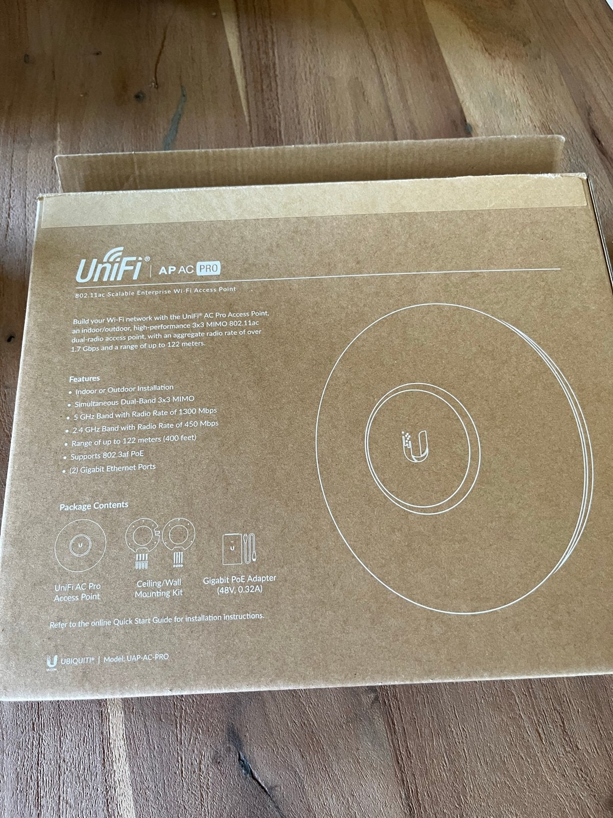 Ubiquiti UniFi AP AC Pro Access Point (UAP-AC-PRO), Computers en Software, Accesspoints, Ophalen of Verzenden, Gebruikt