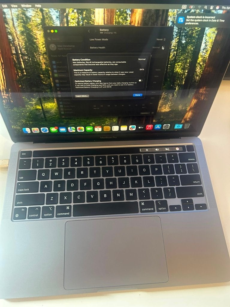 Apple MacBook Pro 2022 13" M2, Computers en Software, Apple Macbooks, MacBook Pro, Qwerty, 8 GB, 13 inch