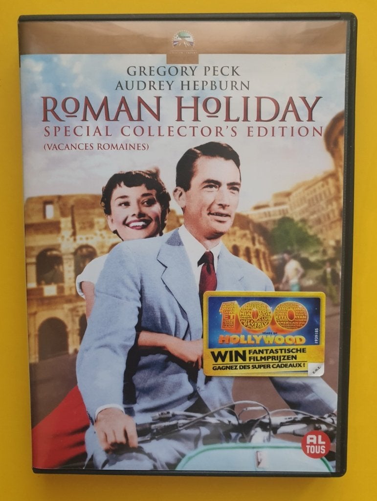 DVD "Roman History" Gregory Peck & Audrey Hepburn., Cd's en Dvd's, 1960 tot 1980, Gebruikt, Alle leeftijden, Ophalen of Verzenden