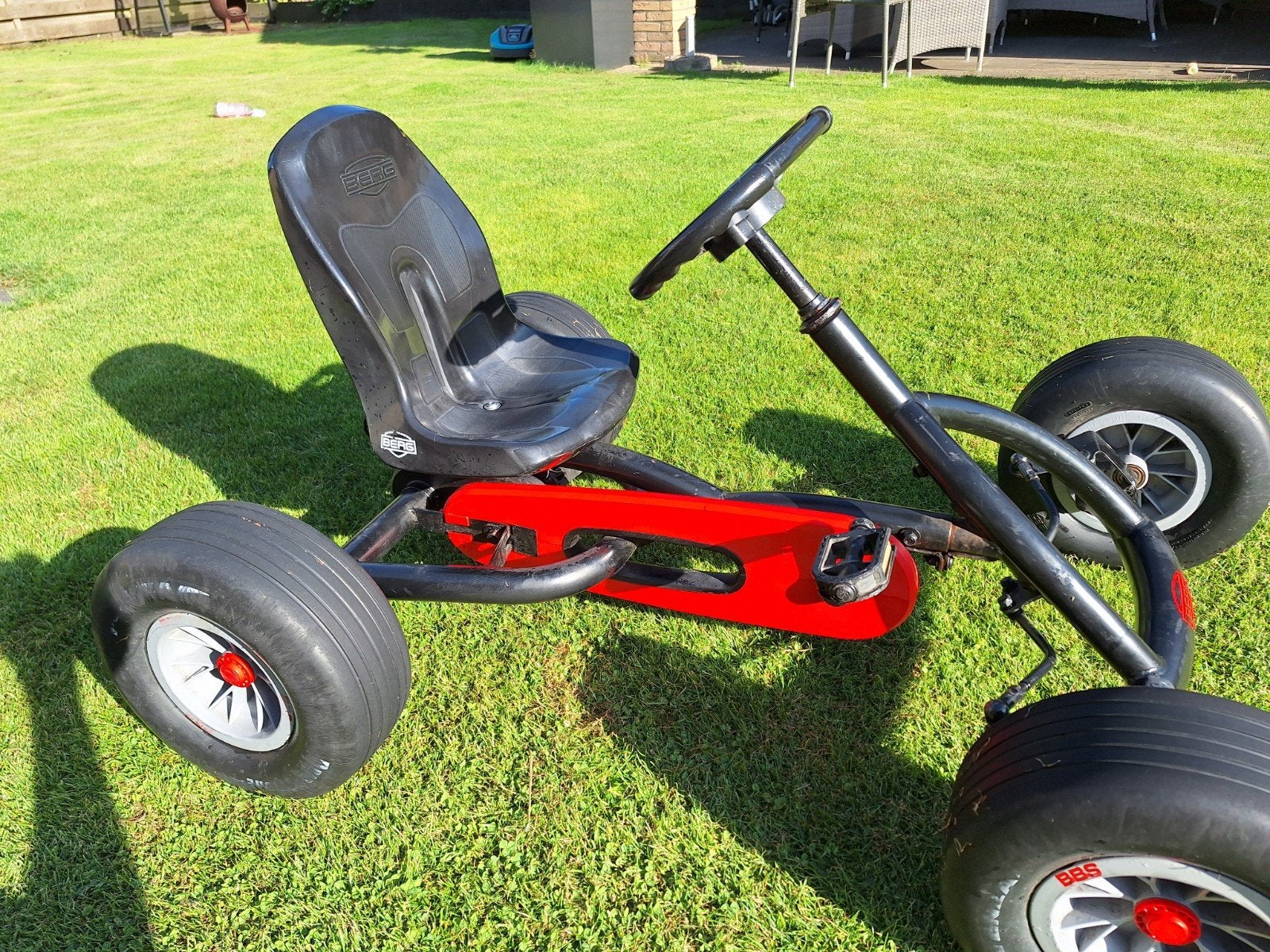 Berg Buddy Ferrari skelter, Ophalen, Trapvoertuig