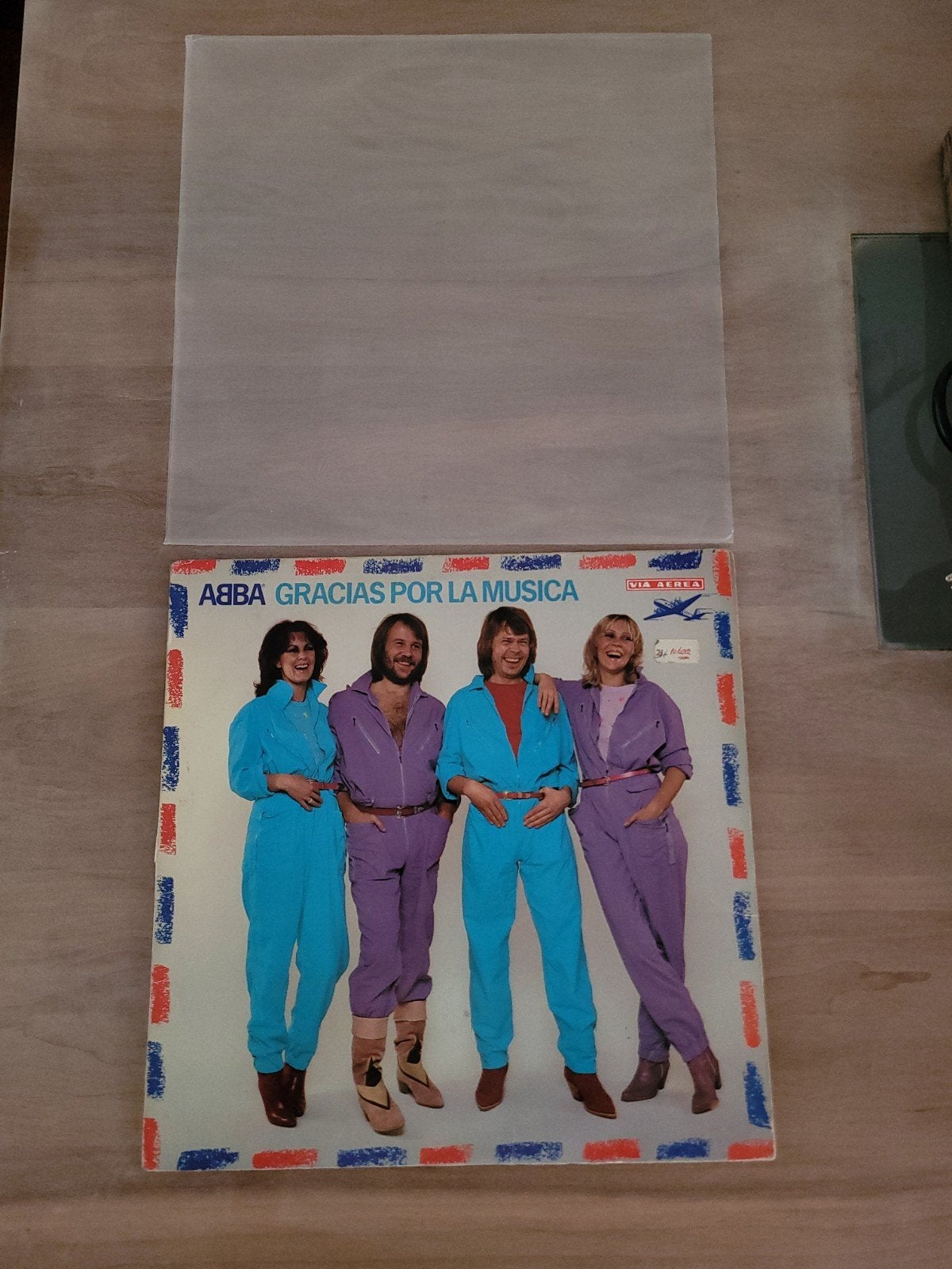 ABBA - Gracias Por La Música LP (1980) - Spaanse Persing, Ophalen of Verzenden, Gebruikt, 12 inch