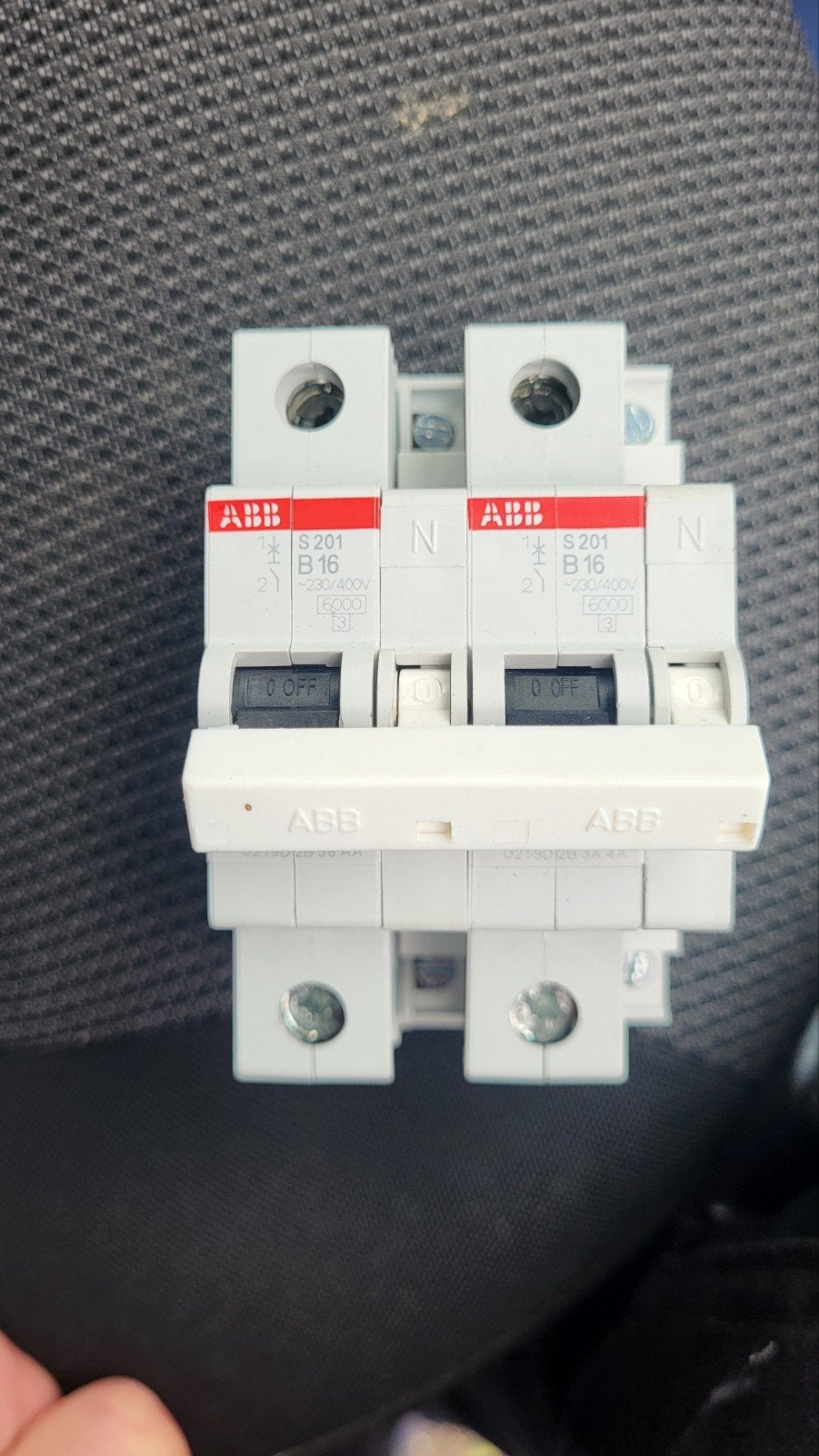 ABB S201 B16 Installatieautomaat - Zo goed als nieuw, Ophalen, Zo goed als nieuw, ABB, Installatieautomaat
