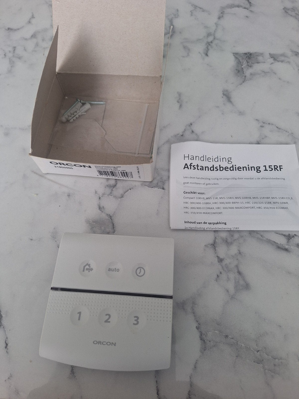 Orcon afstandsbediening 15RF 21800000 NIEUW!, Doe-het-zelf en Verbouw, Ophalen of Verzenden, Nieuw, Ventilator en Afzuiger