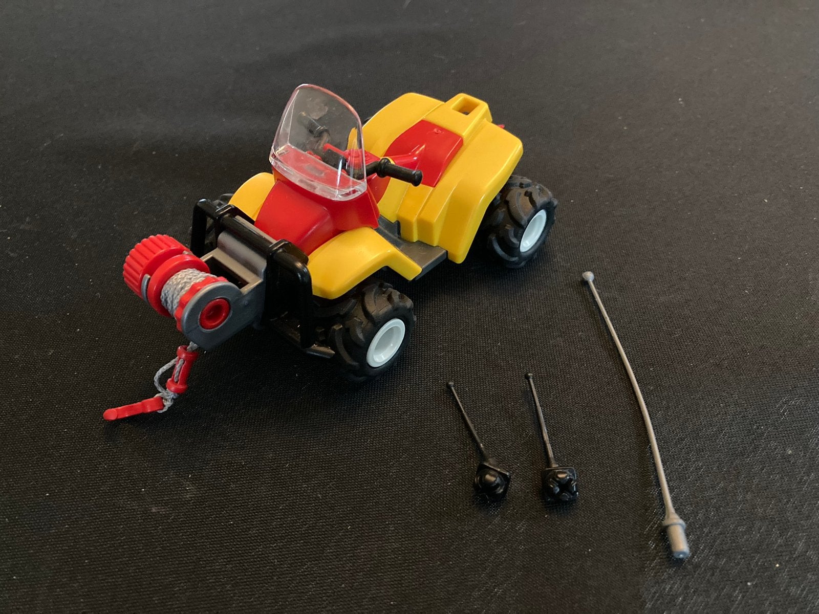 Playmobil quad ed.., Kinderen en Baby's, Speelgoed | Playmobil, Ophalen of Verzenden, Zo goed als nieuw