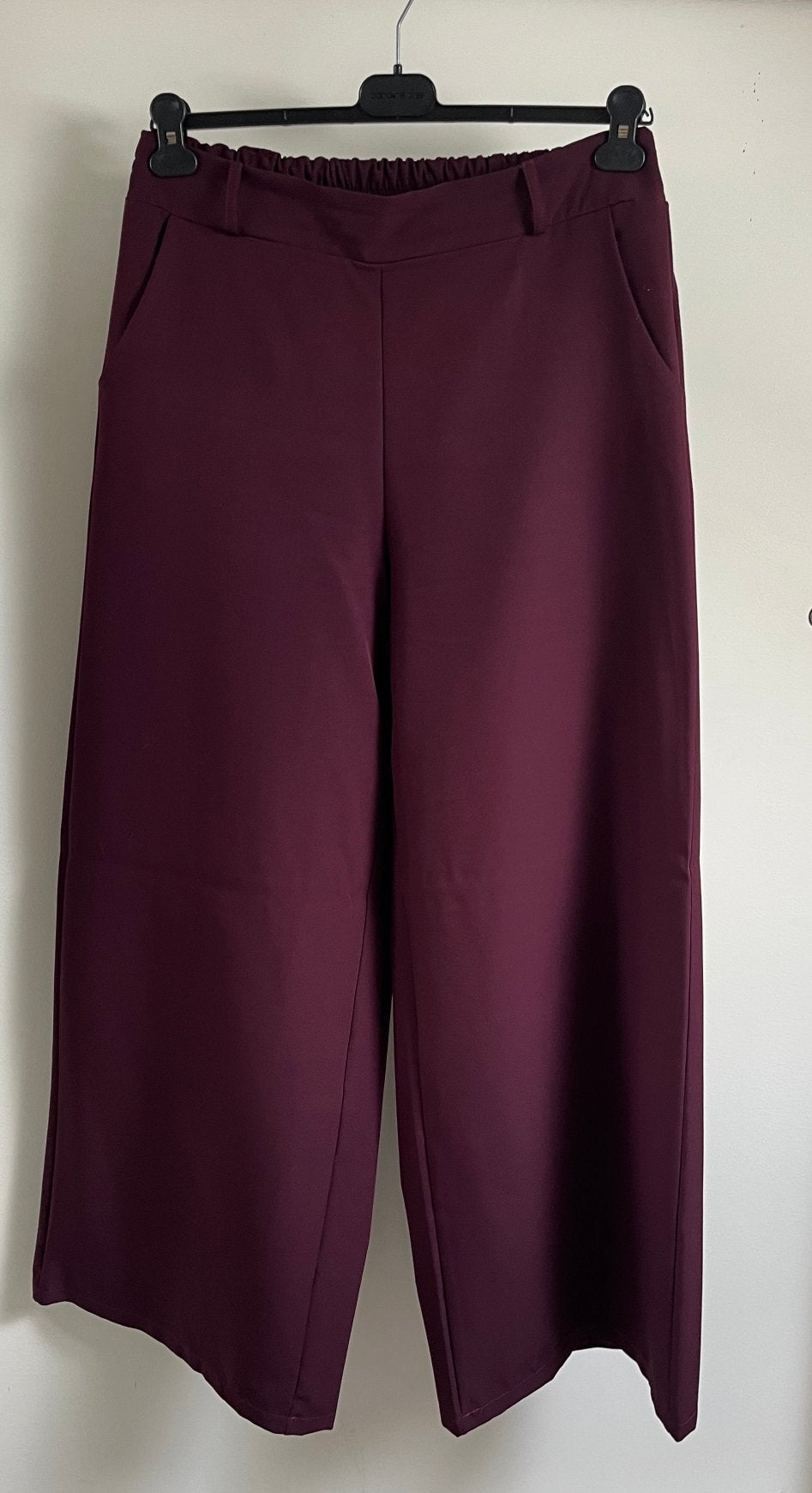 🌻1x gedragen bordeaux wijde broek van Pescara xxl 44, Overige kleuren, Verzenden, Maat 42/44 (L), Pescara