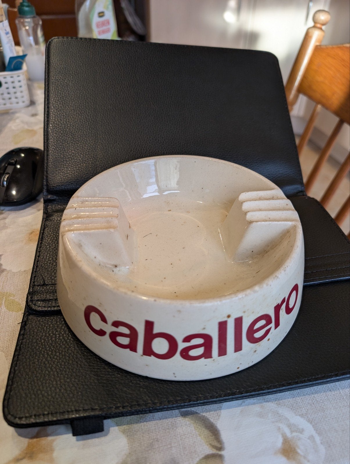 Caballero Asbak original, Verzamelen, Ophalen, Gebruikt, Asbak