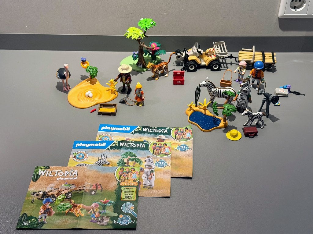 PLAYMOBIL Wiltopia bundel 71011 + 71296 + 71295, Kinderen en Baby's, Wild life, Complete set, Overige typen, Ophalen of Verzenden