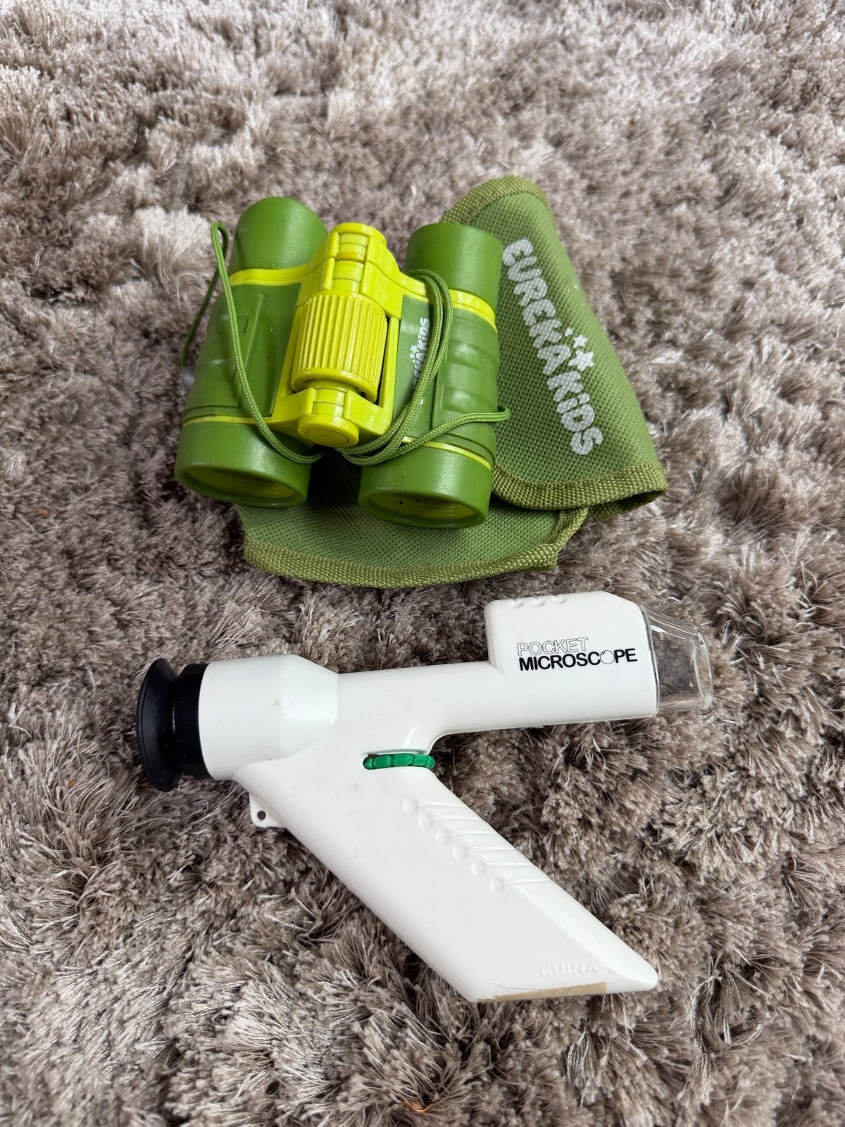 EurekaKids Verrekijker en Pocket Microscoop Set, Ophalen of Verzenden, Gebruikt, Minder dan 400x, Onderdelen of Toebehoren