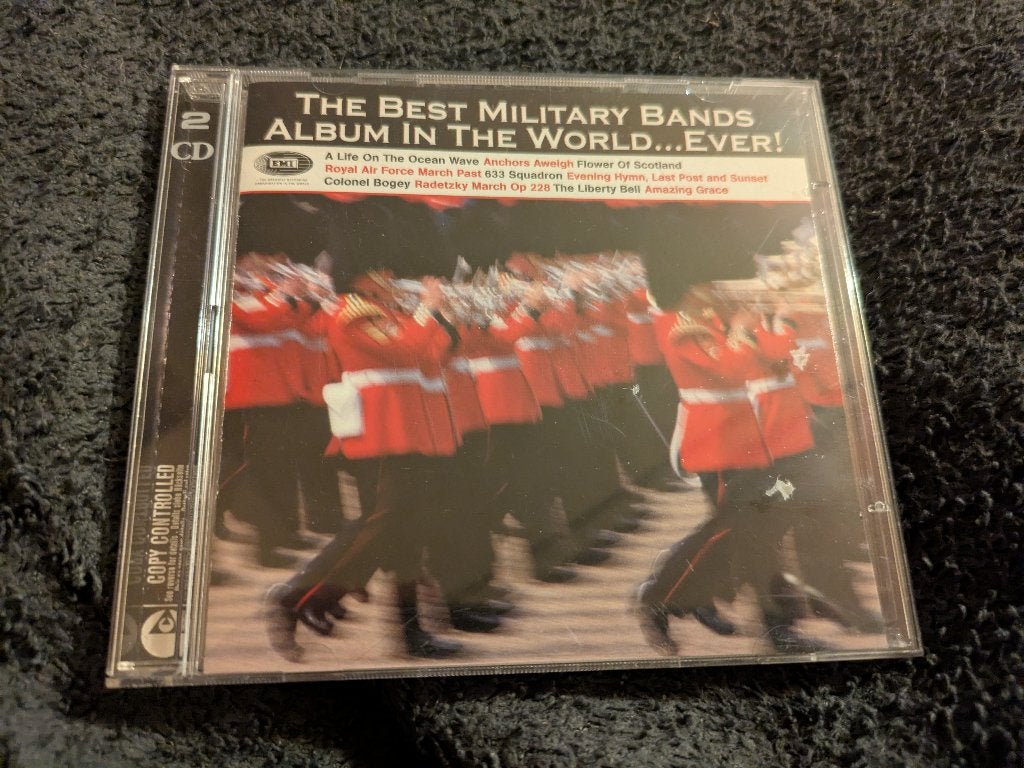 The Best Military Bands Album In The World...Ever! 2CDs EMI, Cd's en Dvd's, Cd's | Instrumentaal, Blaasorkest/fanfare, Ophalen of Verzenden