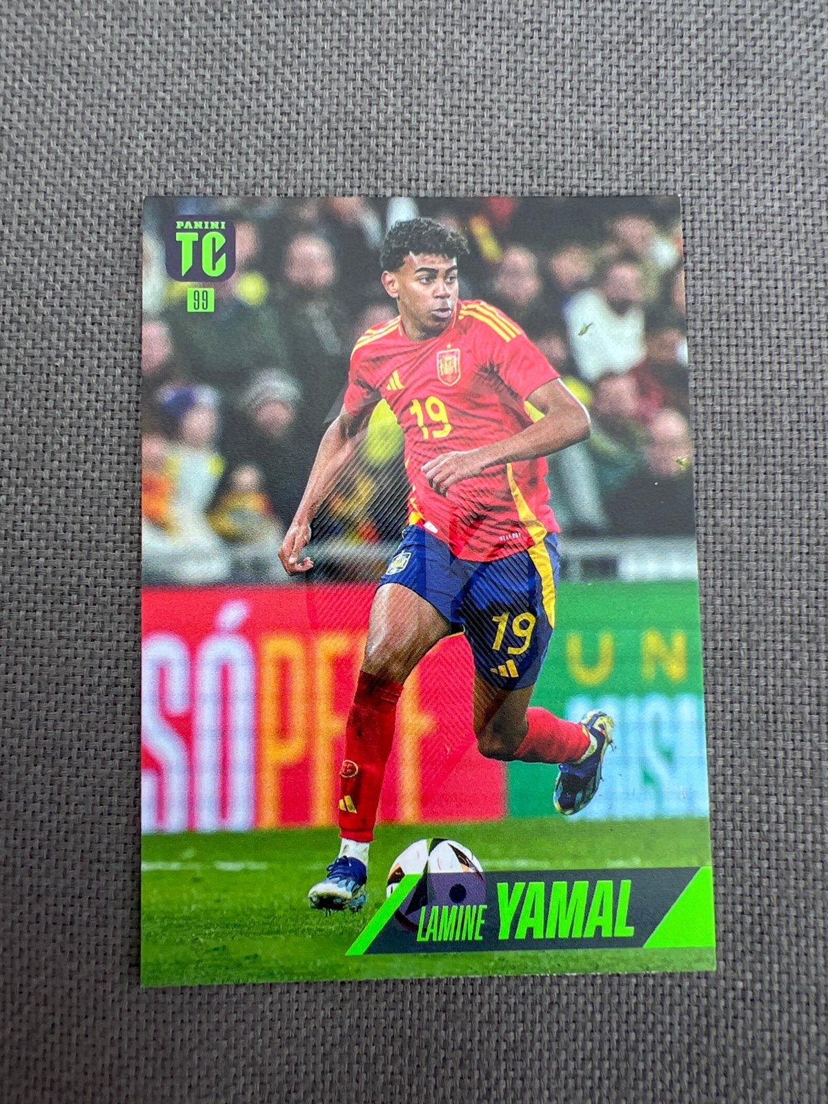 Panini Top Class Lamine Yamal Spelerskaart, Ophalen of Verzenden, Zo goed als nieuw, Buitenlandse clubs, Spelerskaart