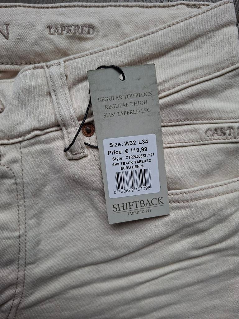 CAST IRON Shiftback tapered fit jeans W32 L34, Ophalen of Verzenden, Nieuw, W32 (confectie 46) of kleiner, Cast Iron
