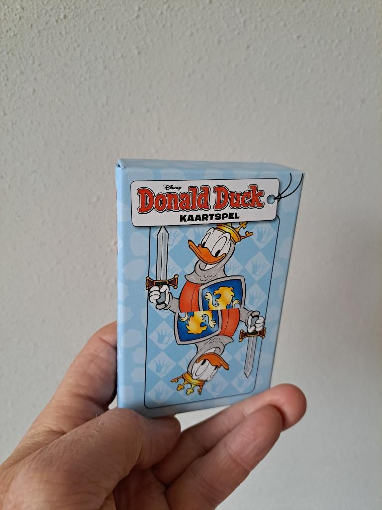 Donald Duck kaartspel, Media DPG, karton 7.5x11x2.5cm NIEUW, Drie of vier spelers, Ophalen of Verzenden, Nieuw, Media DPG