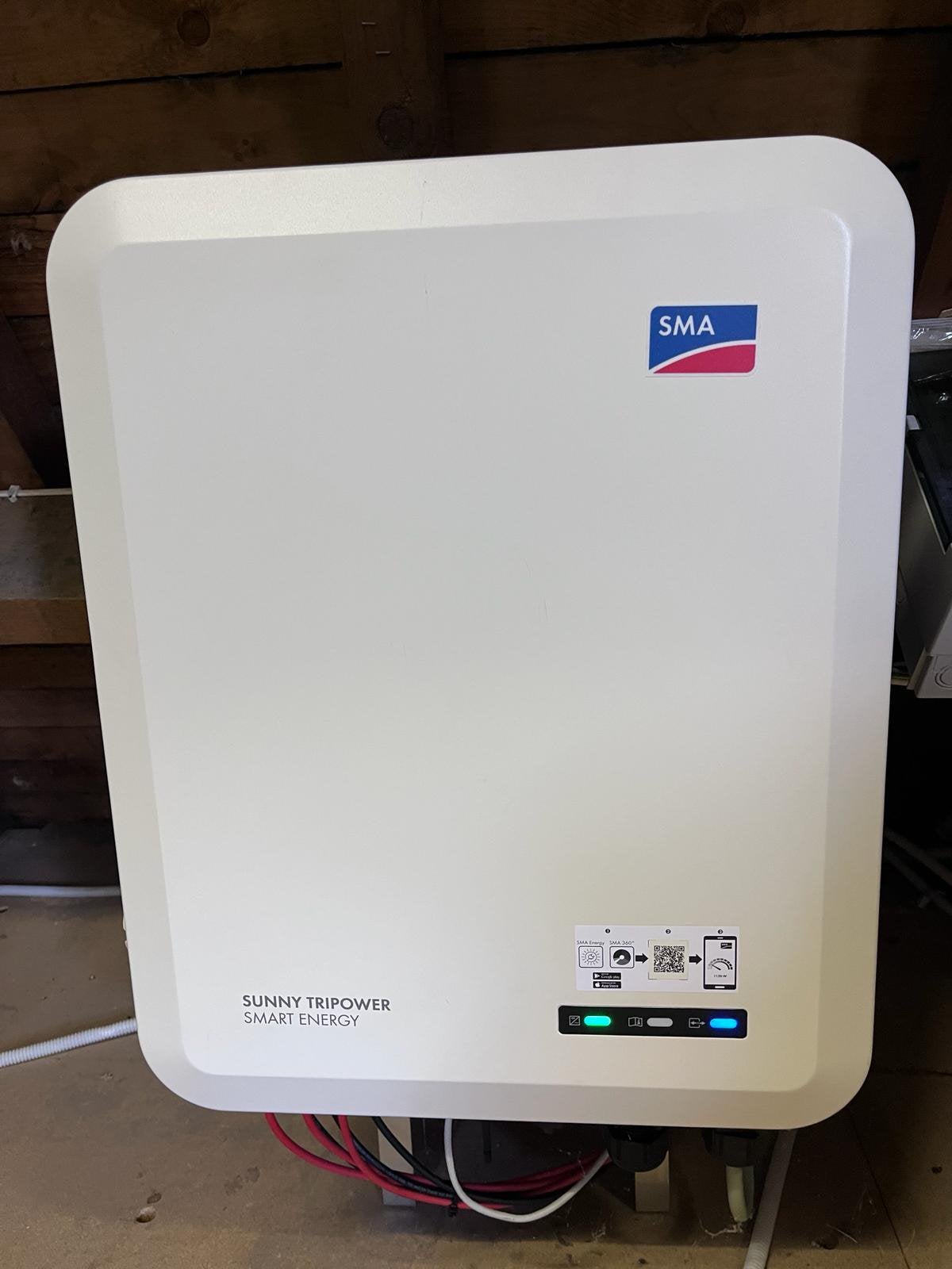 SMA hybride omvormer 10 kWh, Doe-het-zelf en Verbouw, Geisers en Boilers, Zo goed als nieuw, Boiler, Minder dan 20 liter, Minder dan 3 jaar oud
