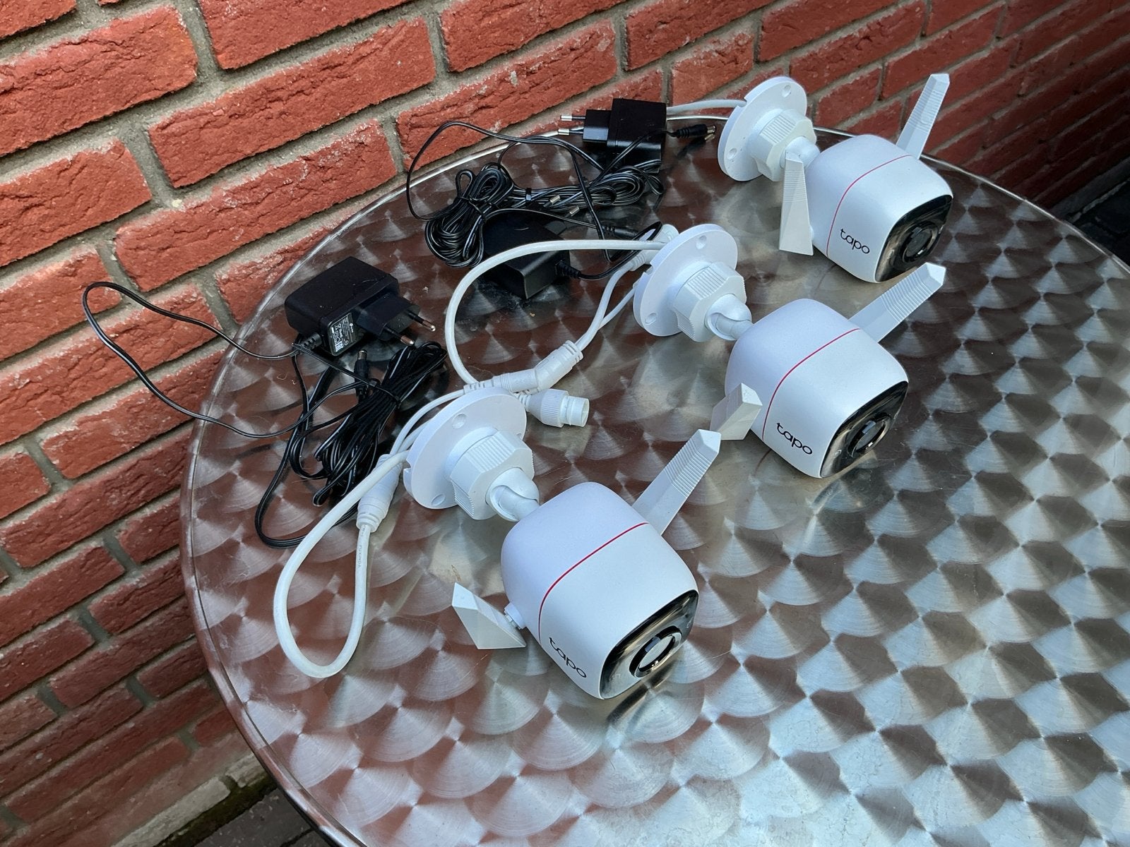Tapo C310 Wifi Camera's - Set van 3, Ophalen, Zo goed als nieuw, Buitencamera