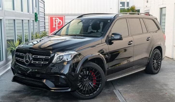 Originele 22 inch Mercedes 63 AMG velgen met banden GLS W166, Auto-onderdelen, Gebruikt, 285 mm, Banden en Velgen, Germany