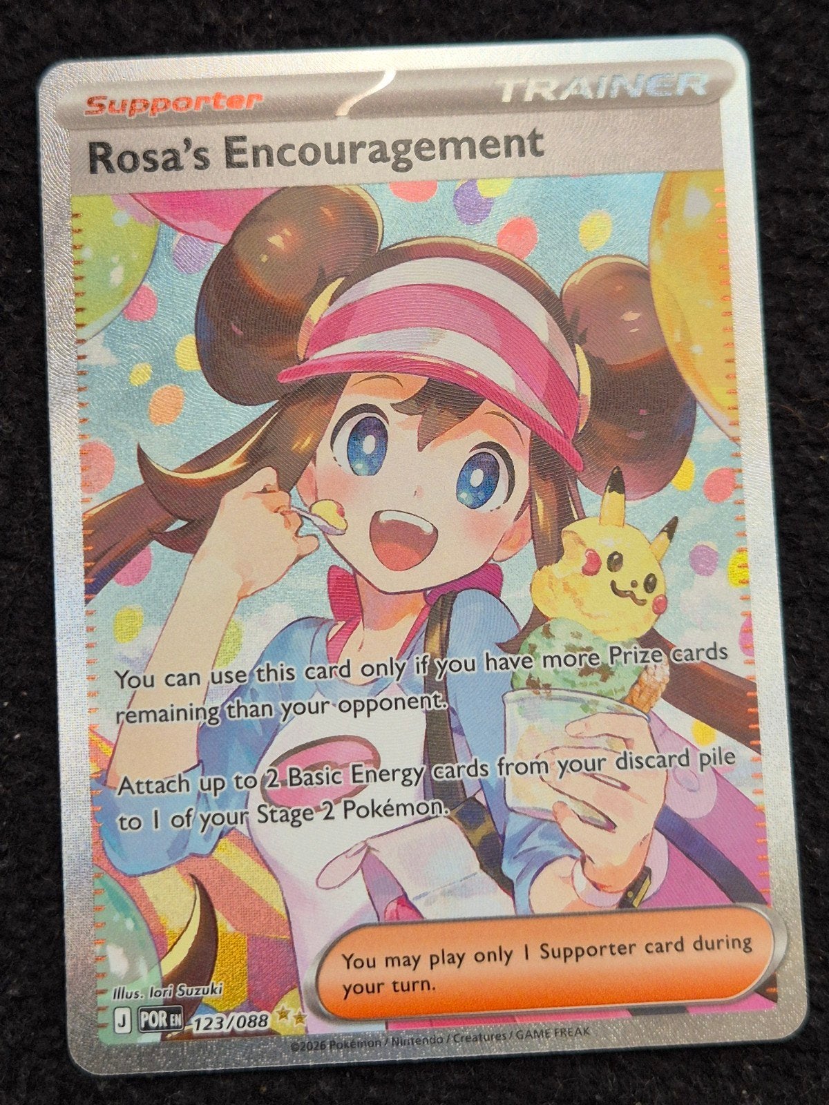 Rosa's Encouragement - 123/088 - Perfect Order (POR 123), Ophalen of Verzenden, Nieuw, Losse kaart