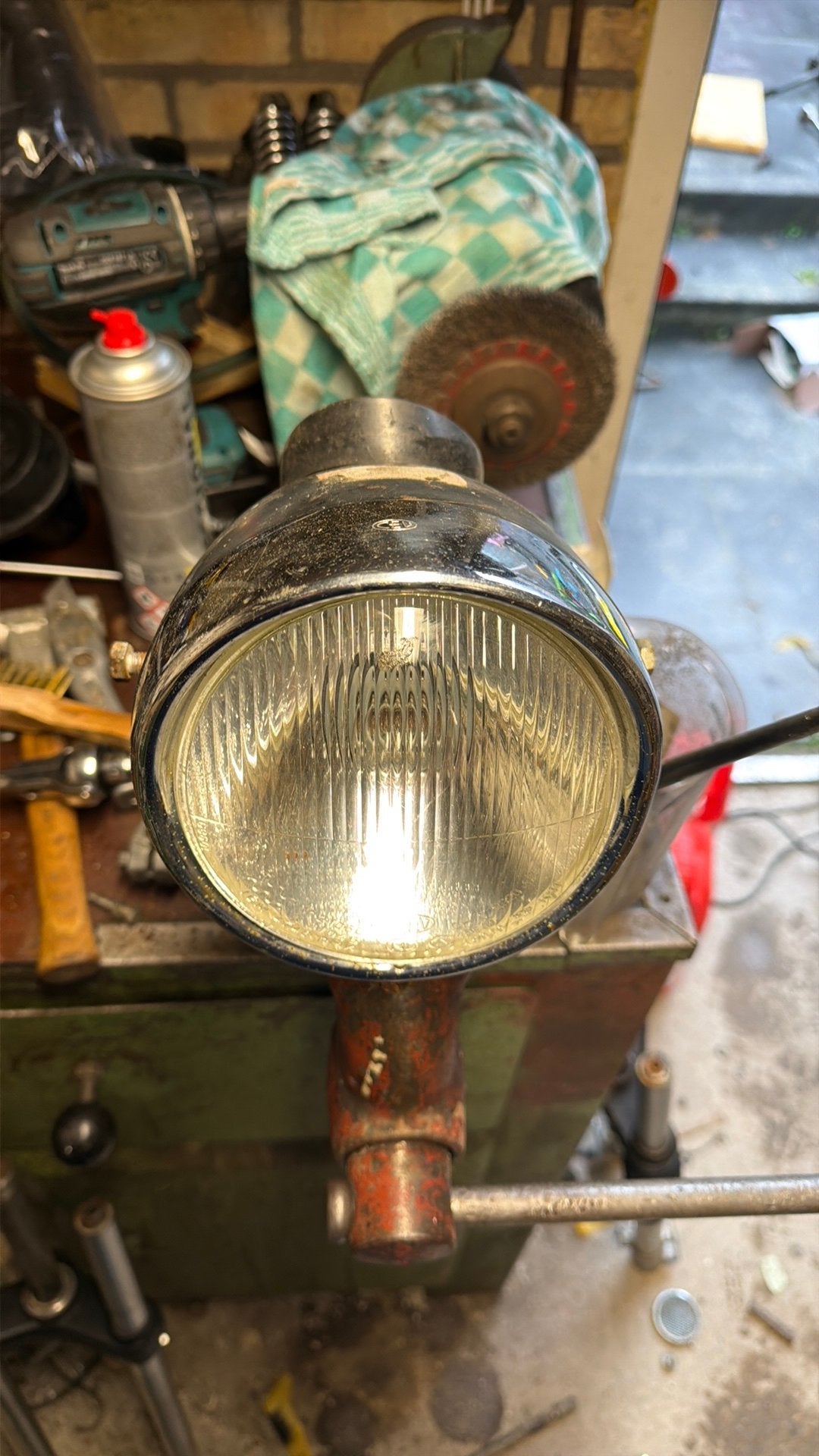 Kreidler koplamp met teller vdo 2 stuks, Ophalen of Verzenden, Koplamp